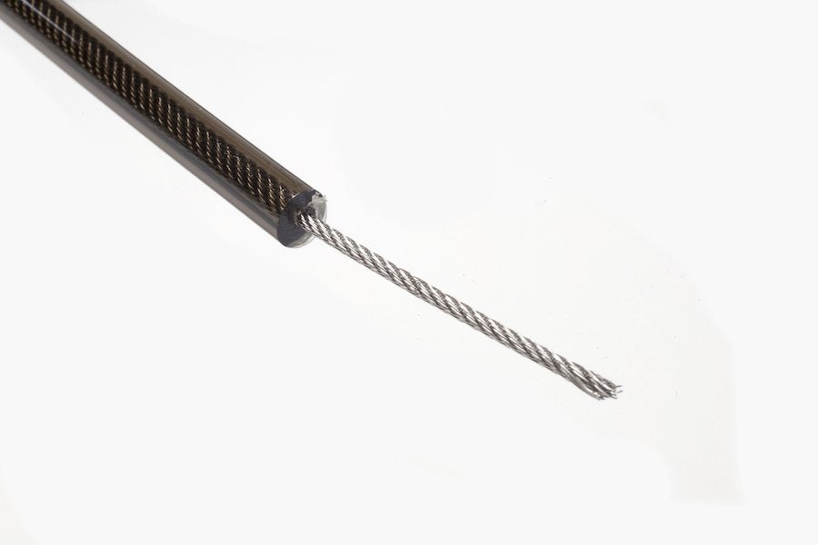 Divemarine Single Inox Reef Hook with Inox Spiral