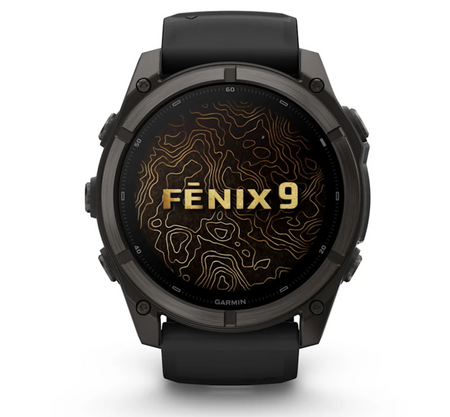 Garmin fēnix 9 51mm sportwatch Carbon Gray DLC Titanium con cinturino Black/Pebble Gray - vista 2