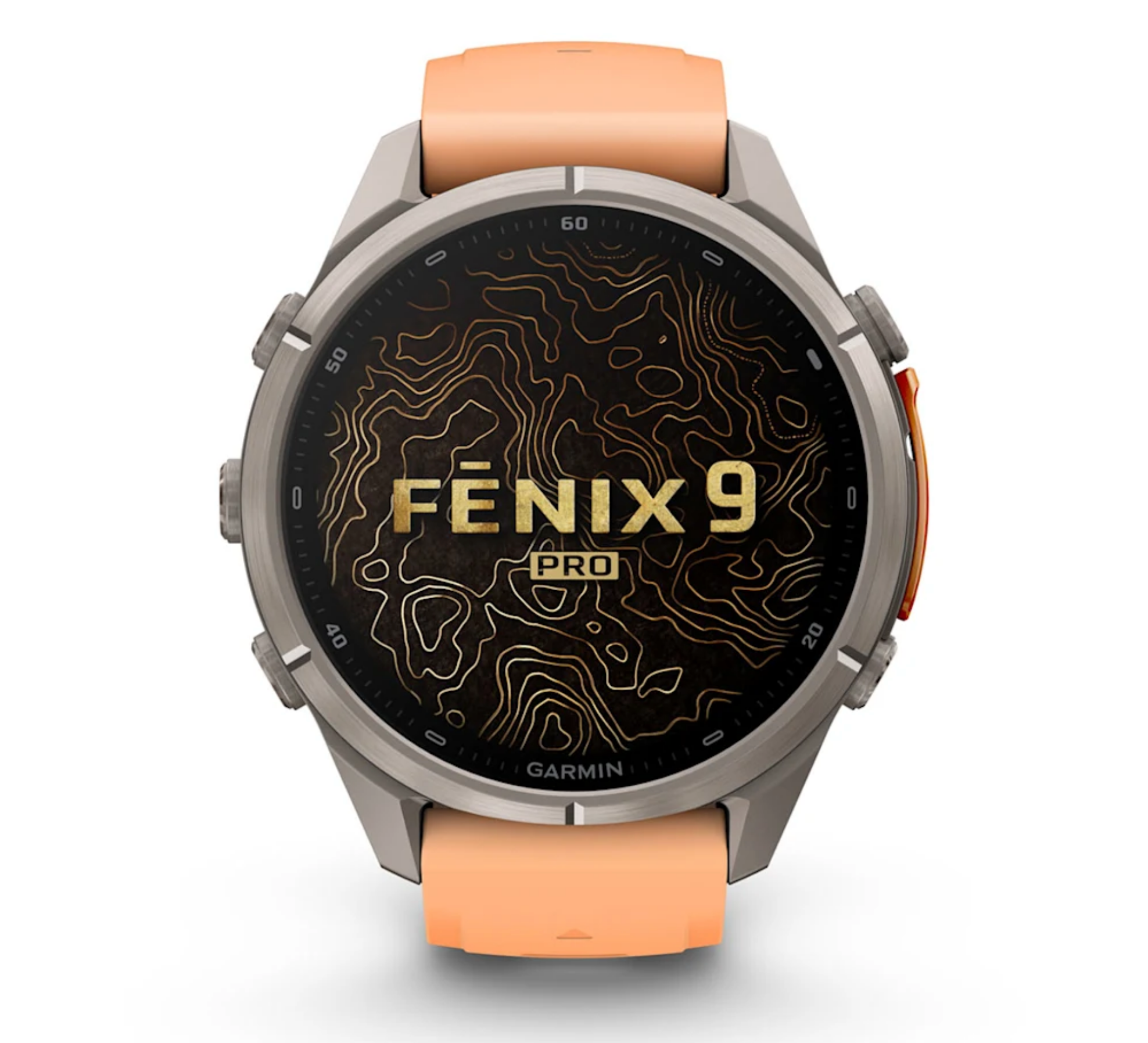 Garmin fēnix 9 Pro iR 43mm sportwatch Titanium con cinturino Shale/Autumn - vista 2