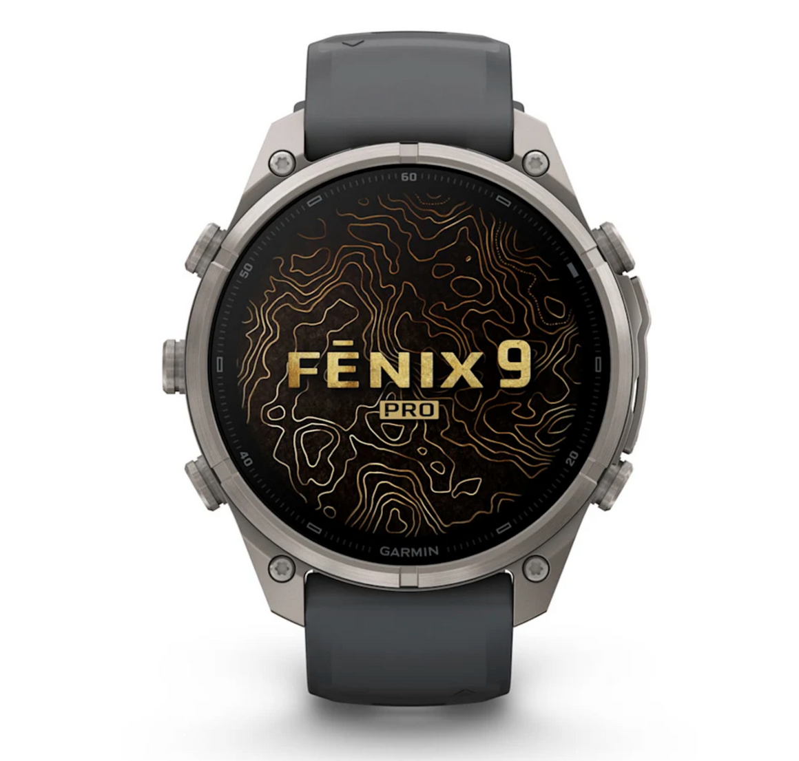 Garmin fēnix 9 Pro iR 47mm sportwatch Titanium con cinturino Graphite/Black - vista 2