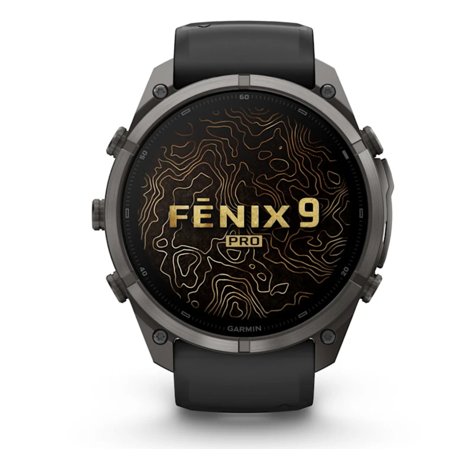 Garmin fēnix 9 Pro iR 51mm sportwatch Carbon Gray DLC Titanium con cinturino Black/Pebble Gray - vista 2