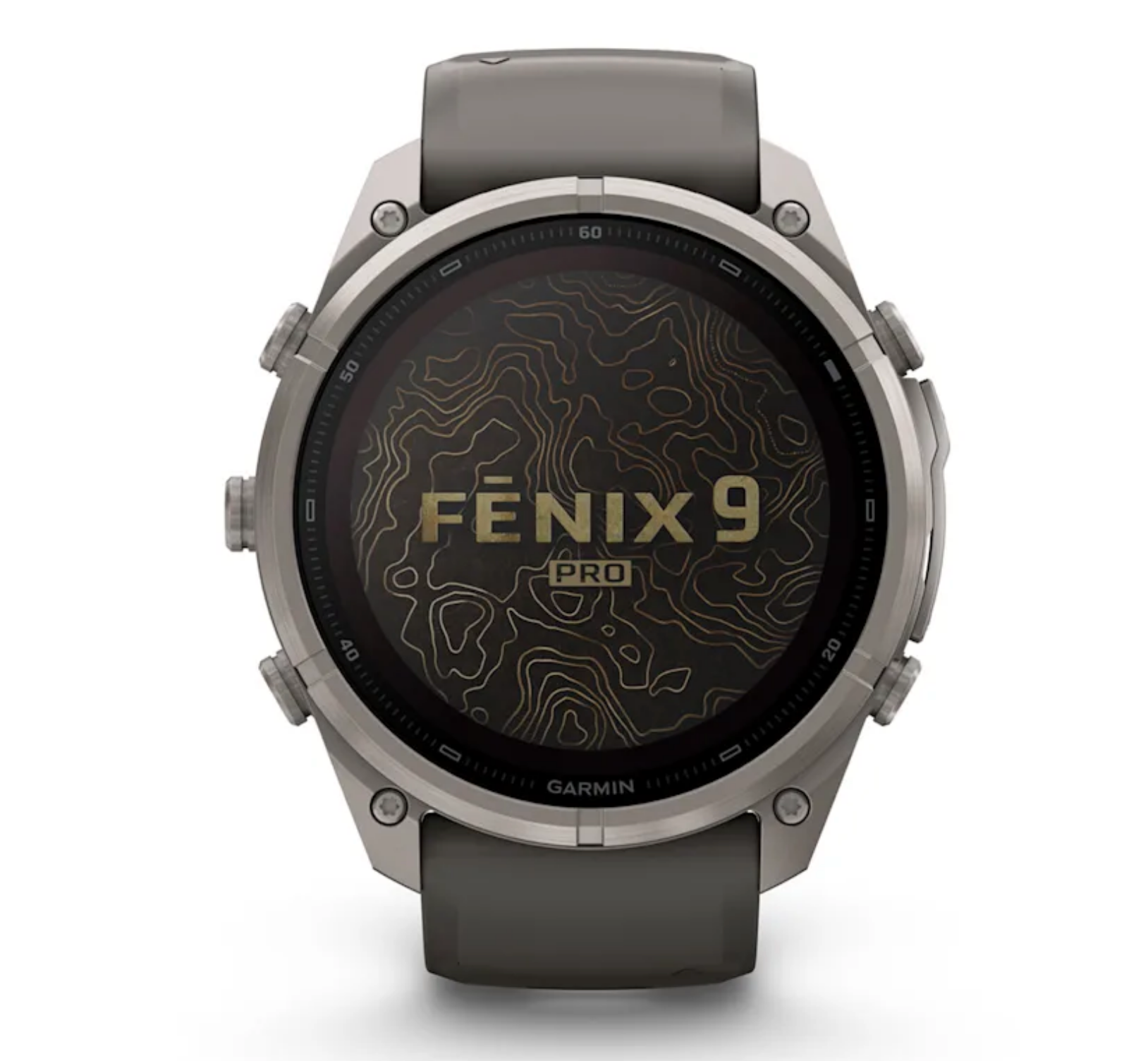 Garmin fēnix 9 Pro iR 51mm sportwatch Solar Titanium con cinturino Pebble Gray/Silver Gray - vista 2