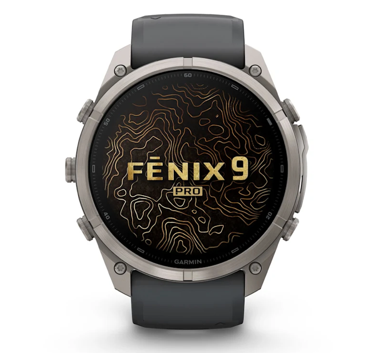 Garmin fēnix 9 Pro iR 51mm sportwatch Titanium con cinturino Graphite/Black - vista 2