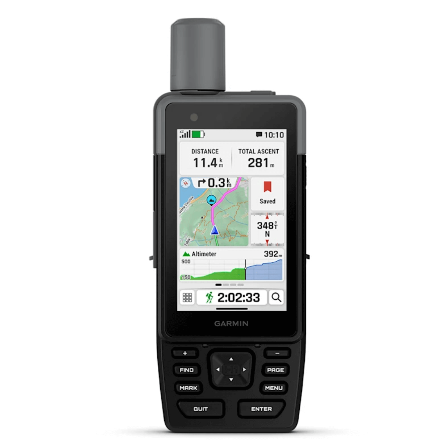 Dispositivo GPS portatile Garmin GPSMAP H1 con schermo attivo