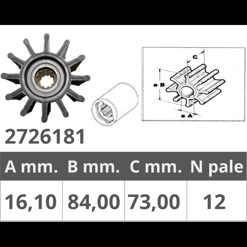 Impeller für Cummins / Sherwood