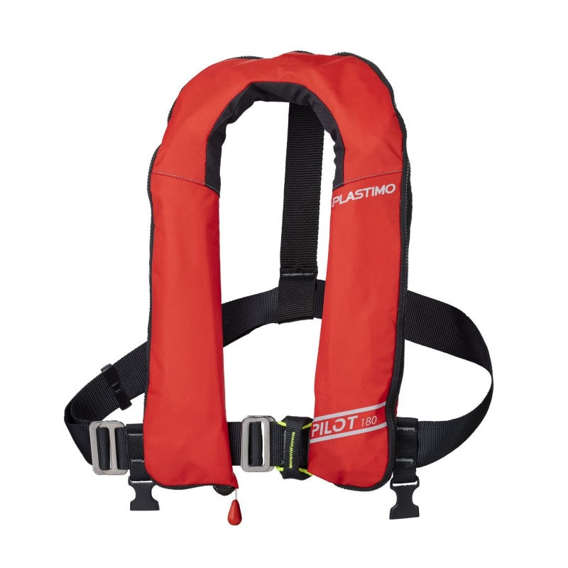 Plastimo Automatikweste Pilot 180N mit Gurtzeug Rot
