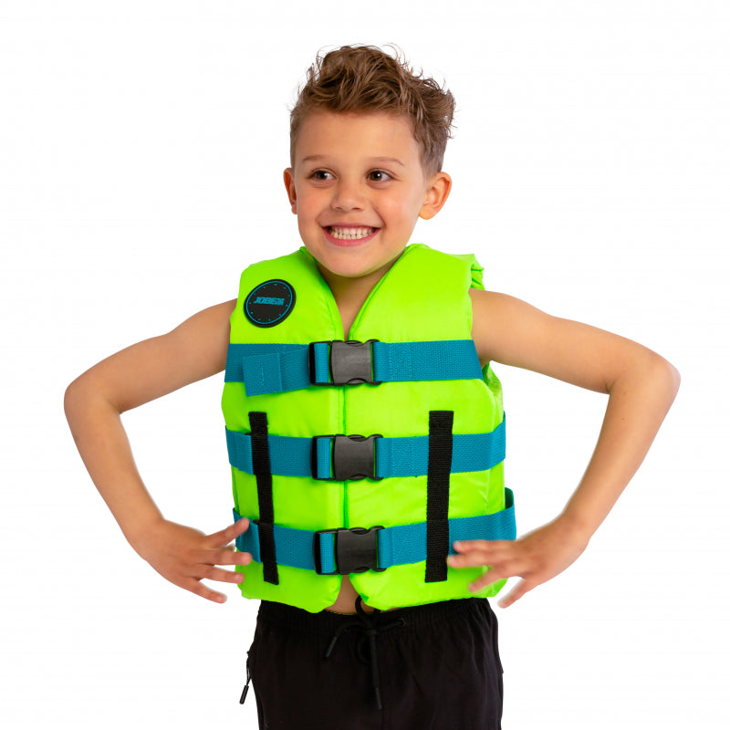 Jobe Nylon Kids Life Jacket Lime Green