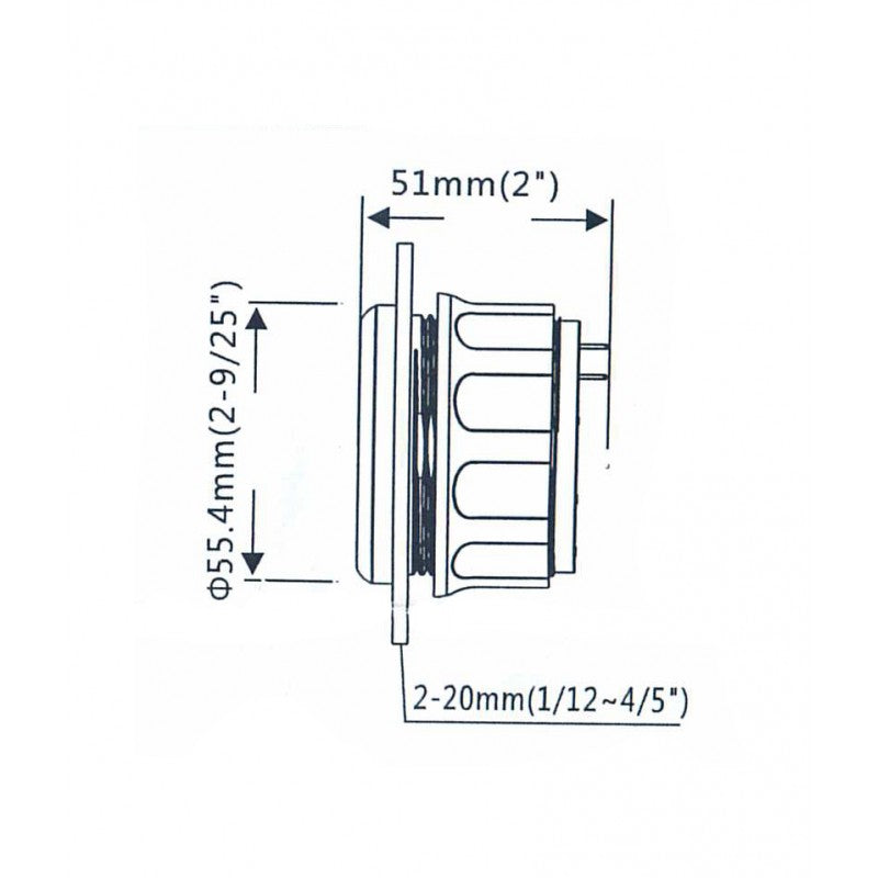 Level Indicator 240-33 Ohm Black