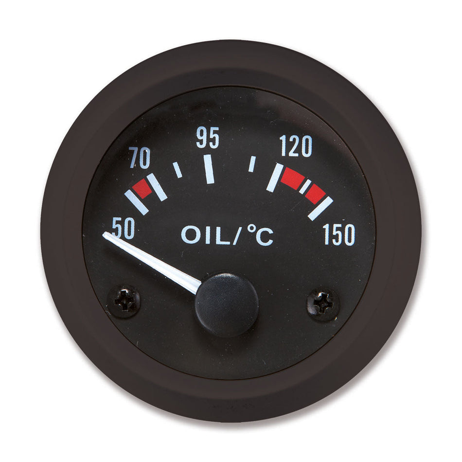 Oil temperature gauge with ECO LINE sensor
