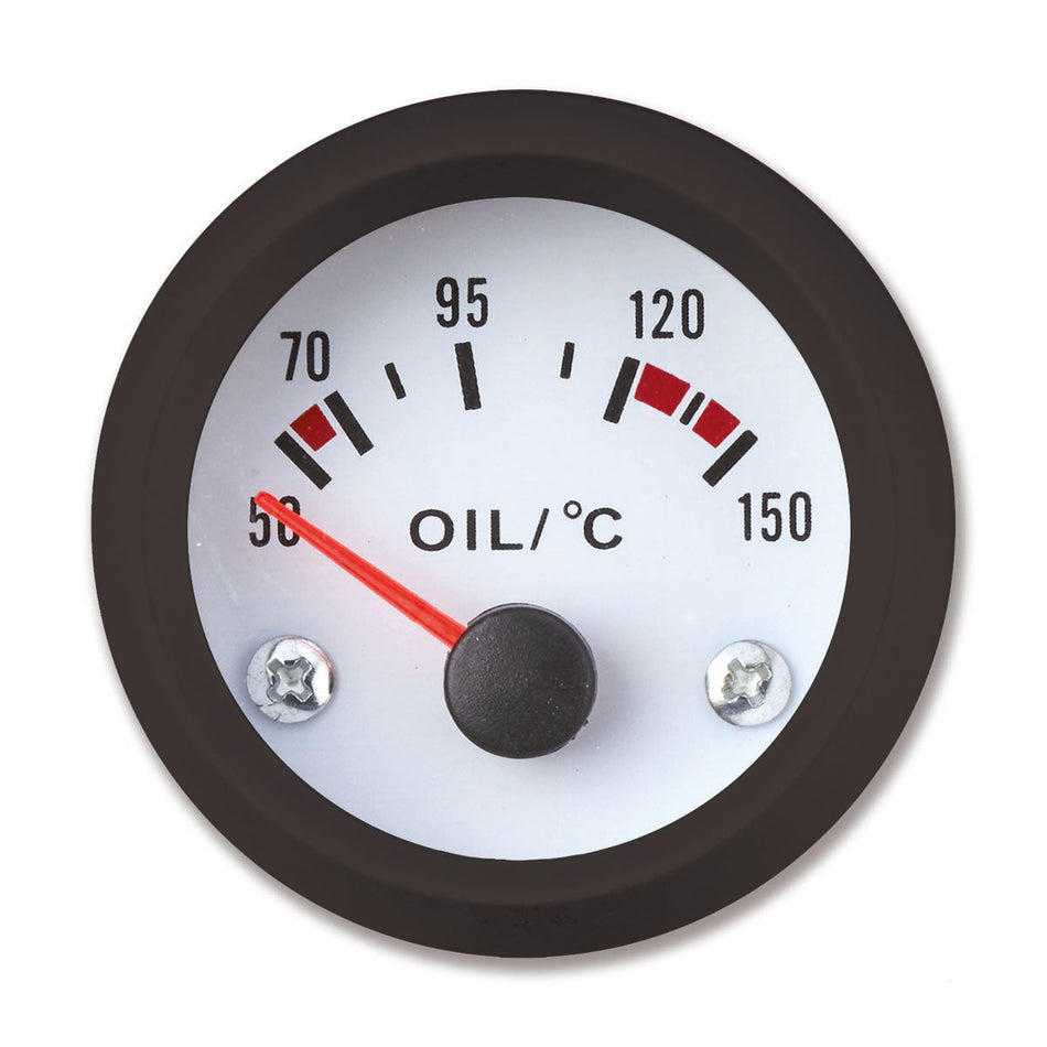 Oil temperature gauge with ECO LINE sensor