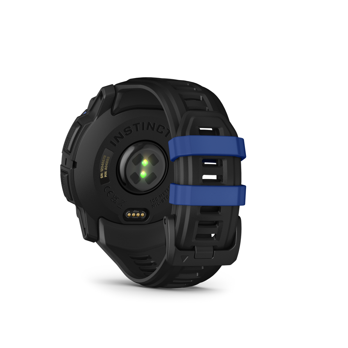 Garmin Instinct 3 50mm Amoled retro cassa Bolt Blue