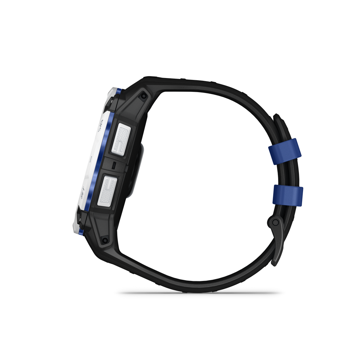 Garmin Instinct 3 50mm Solar Whitestone vista laterale
