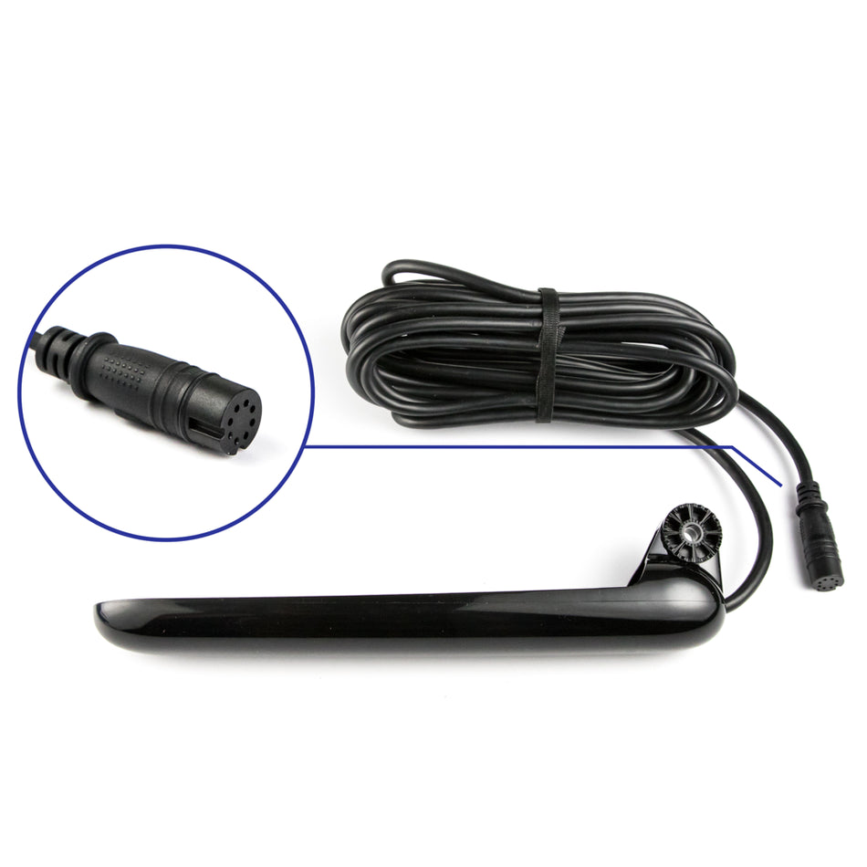 Lowrance Skimmer TripleShot HOOK² Reveal Transom Mount 200 kHz 8 Pin