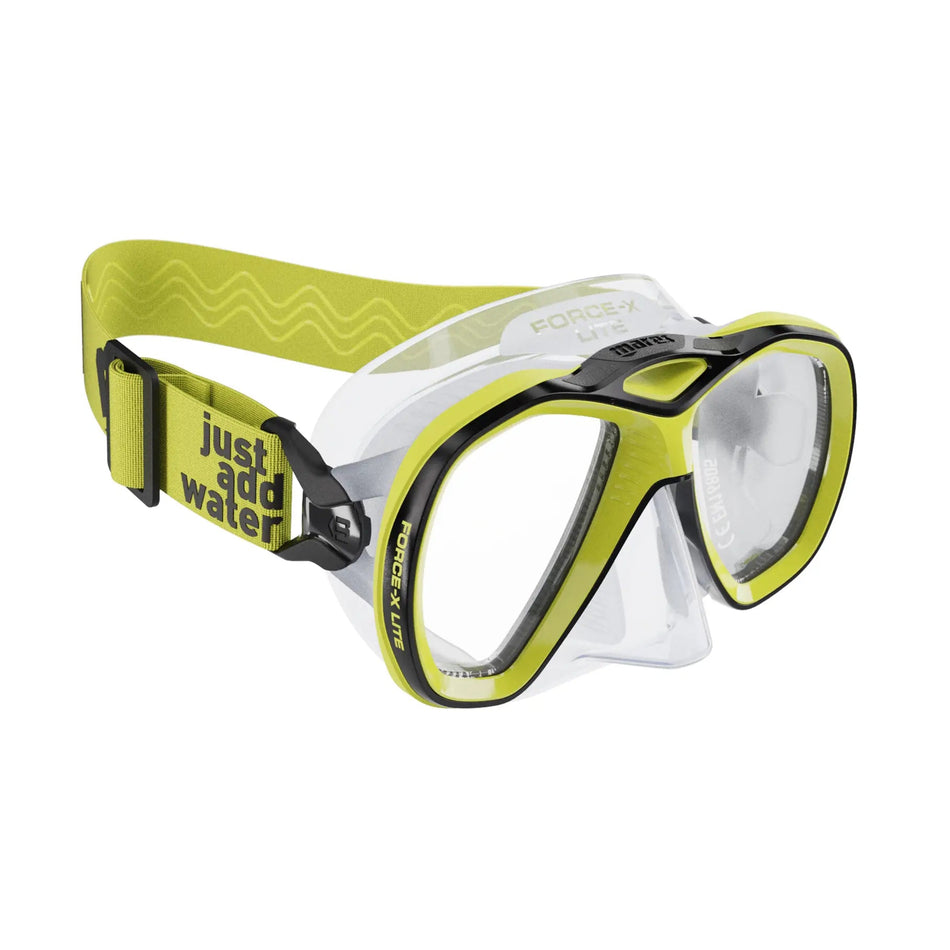 Mares Force-X Lite Transparent/Yellow