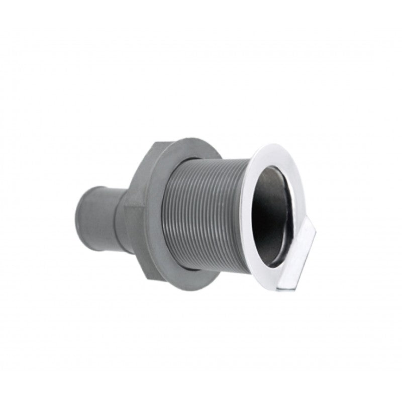 Marine Town Scarico per Pozzetto Dritto Nylon e Inox