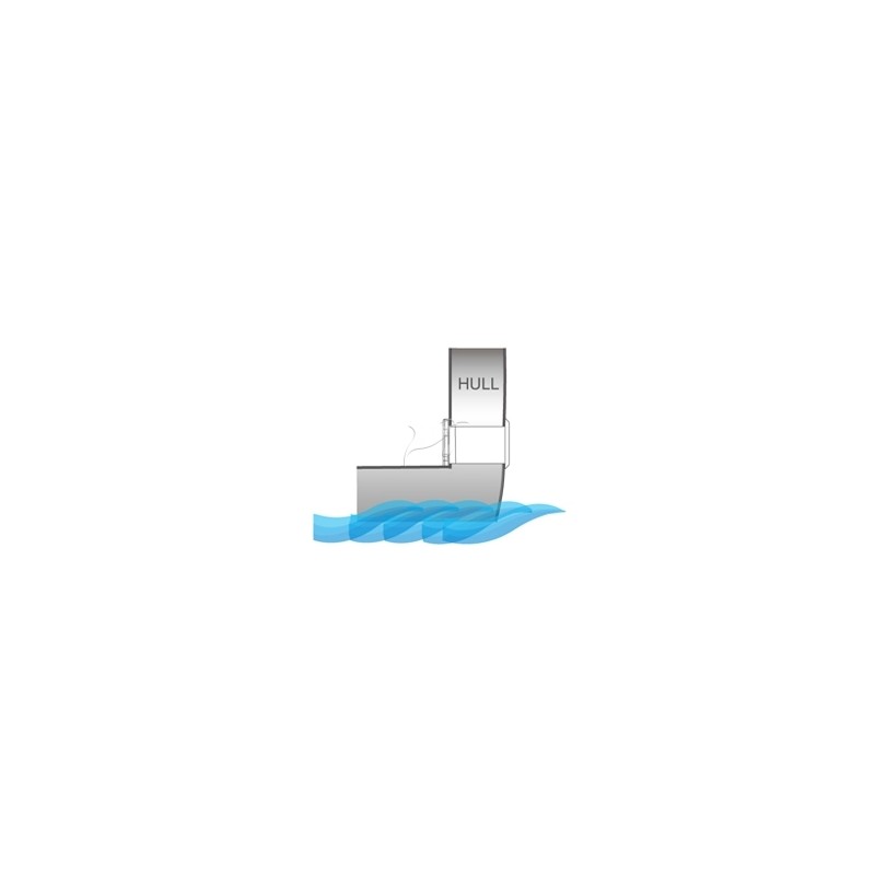 Marine Town Scarico Pozzetti Ovale Nylon e Inox