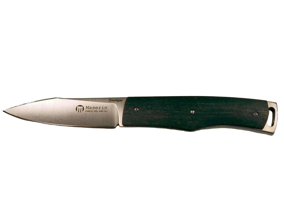 Coltello Maserin Starlight Fixed Ebano 17,5 cm in acciaio inox