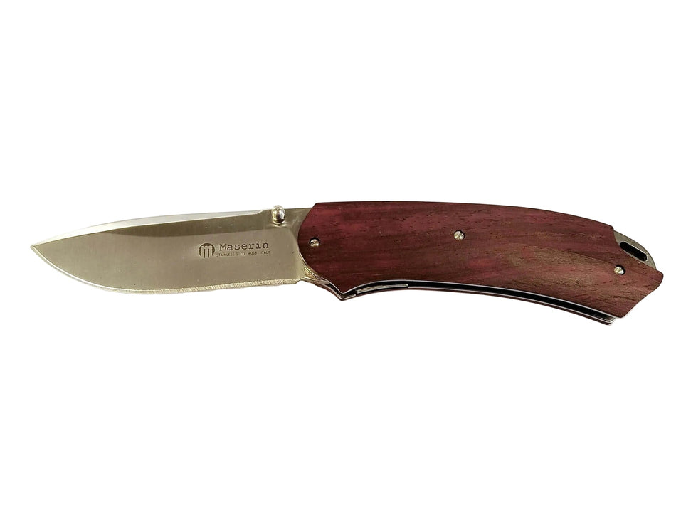 Coltello sportivo Maserin Birdland Cocobolo, lama 77mm