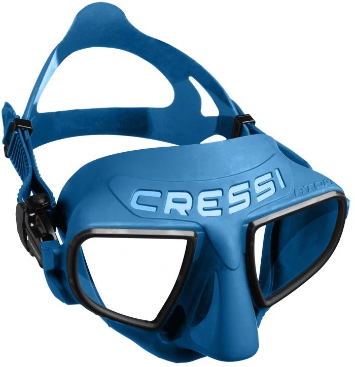 Cressi Atom Blu Metal / Negro