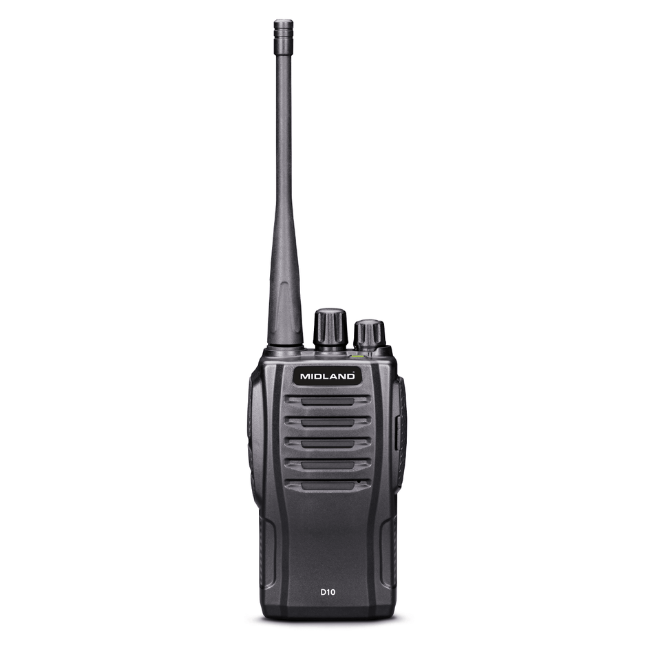 Midland D10 ricetrasmittente digitale/analogica PMR446-DMR446