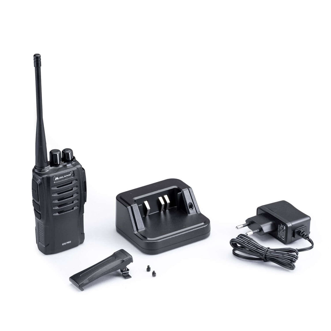Walkie-talkie Midland G10 Pro con accessori inclusi