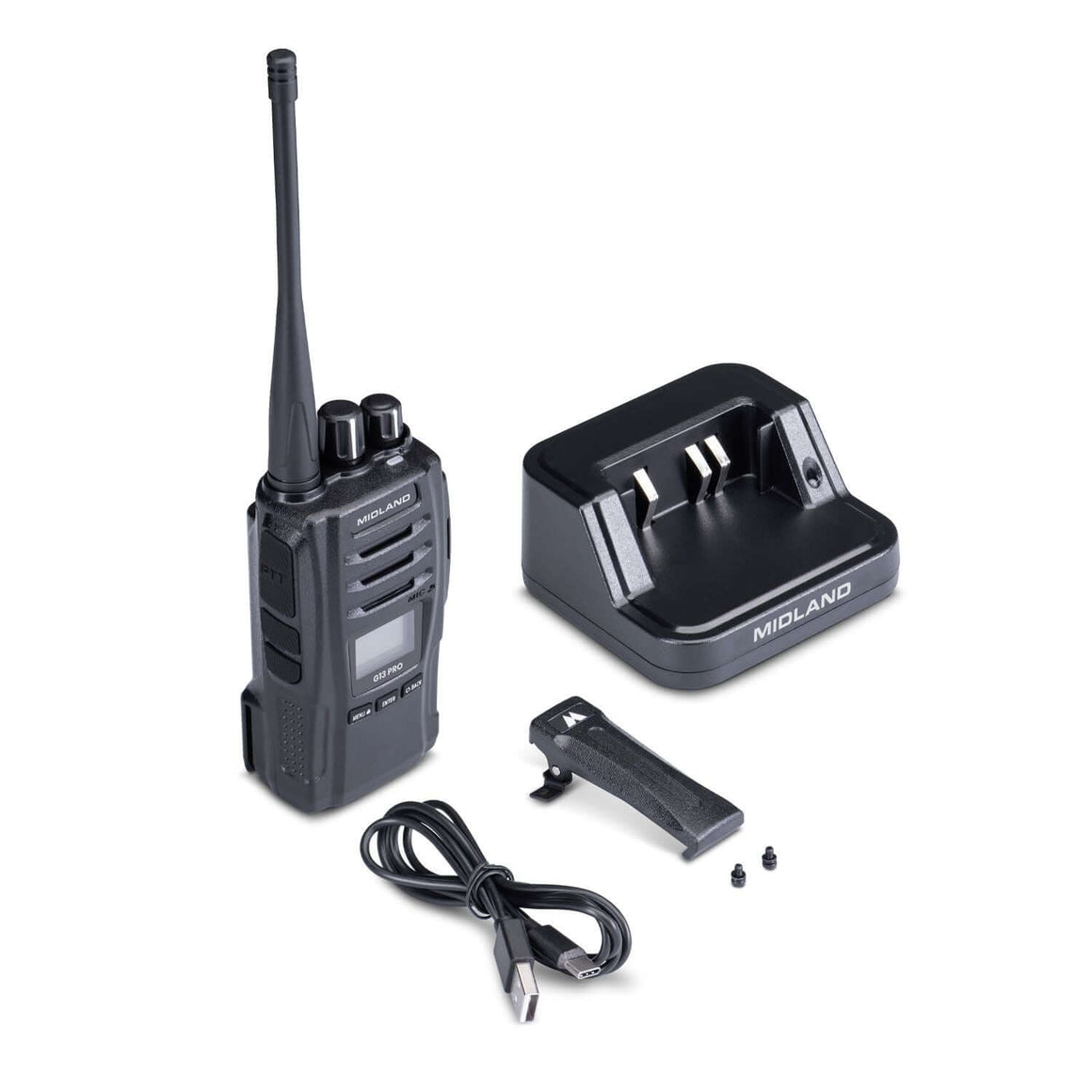 Midland G13 PRO ricetrasmittente professionale con accessori