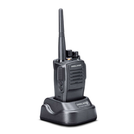 Midland G15 PRO NC, walkie talkie professionale con Noise Cancelling in carica