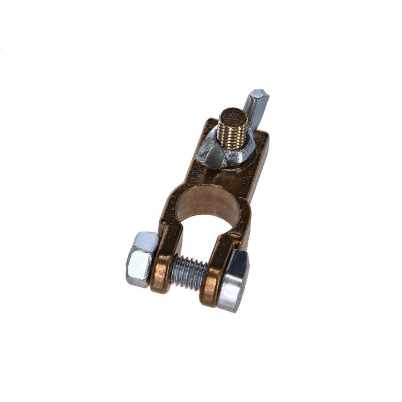 Crosseven Polished Brass Battery Terminal Clamp