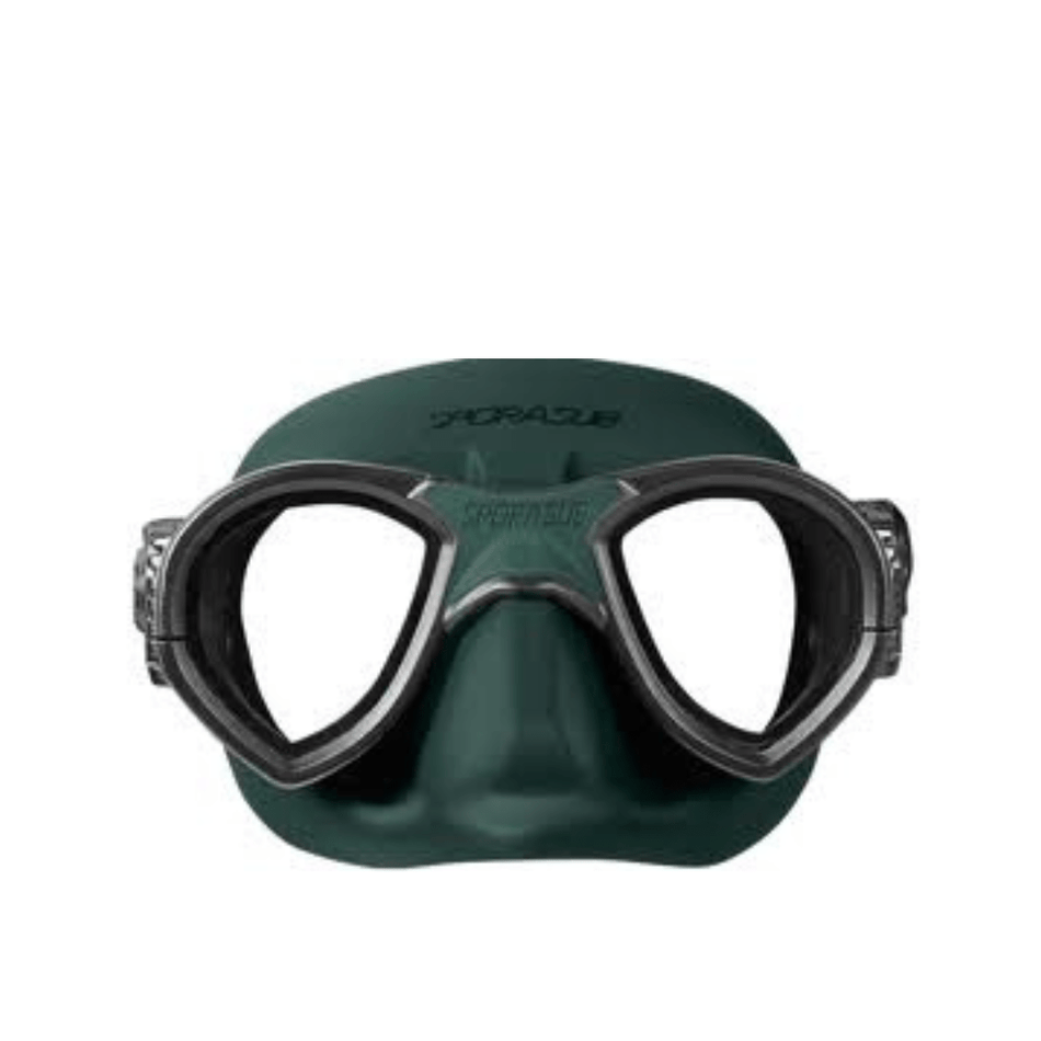 Sporasub maschera da apnea Mystic verde