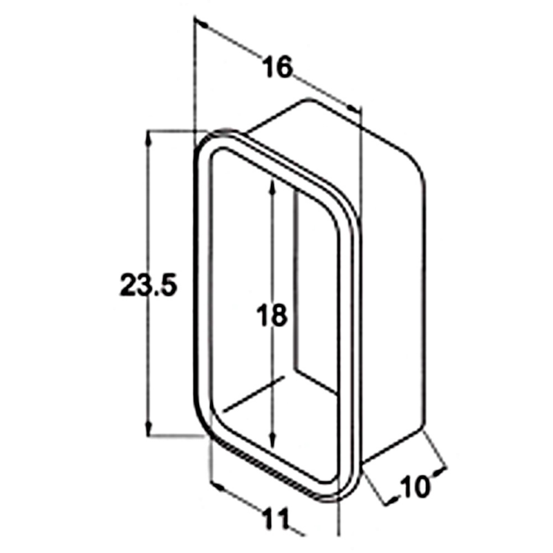 Nicho ASA 235x160 con Puerta