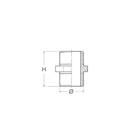 Guidi Nipless Doppio in Bronzo