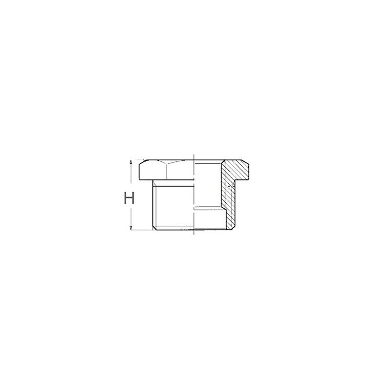 Guidi Manicotto Ridotto M-F in Bronzo