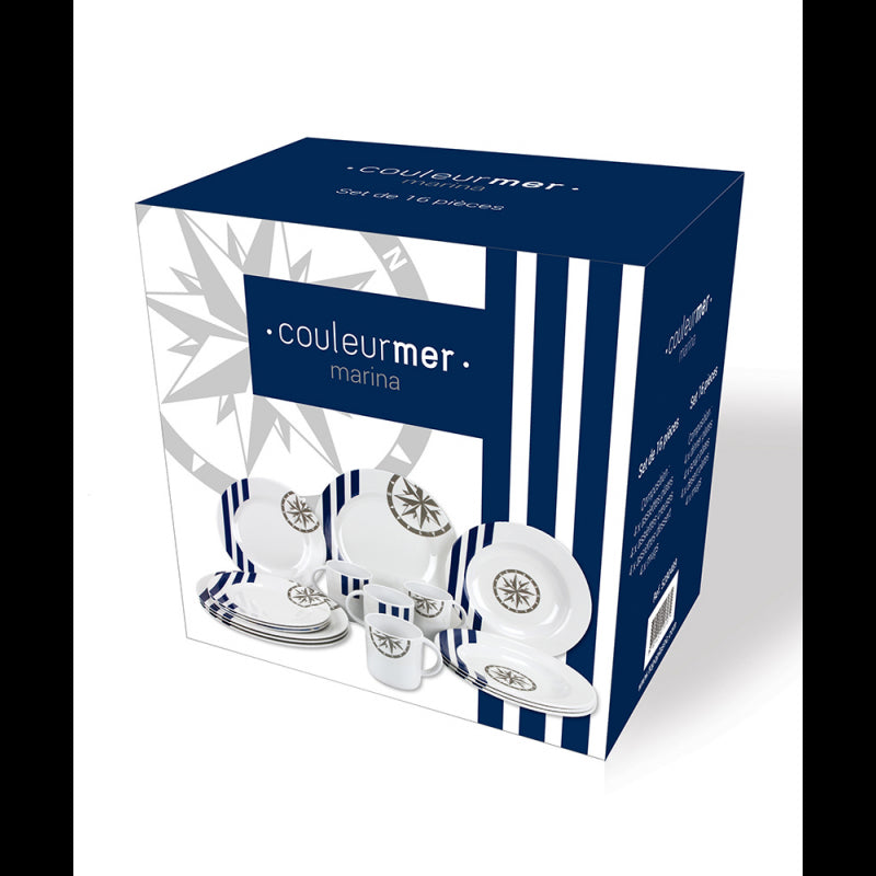 Plastimo Set di Stoviglie Marina