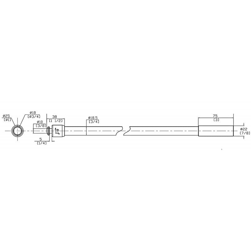 Marine Town Sunshade-System Stange
