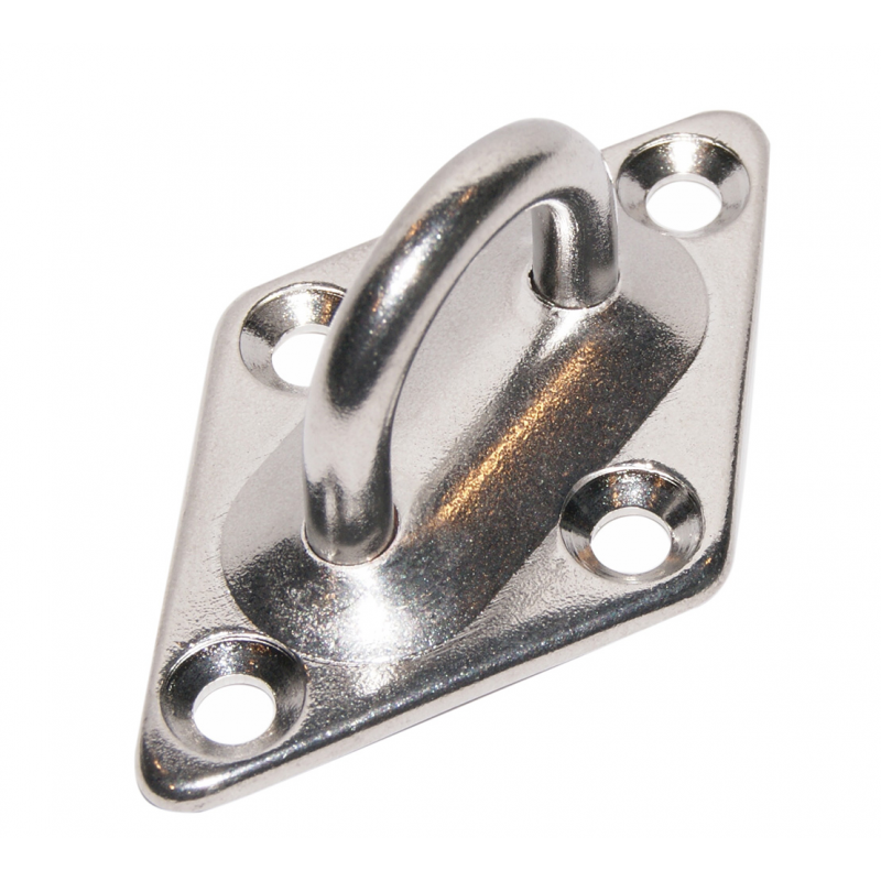 Marine Town Stainless Steel Pad Eye with U-Bolt