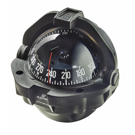 Plastimo Bussola Offshore 105 Bianca Rosa Nera Conica - 2
