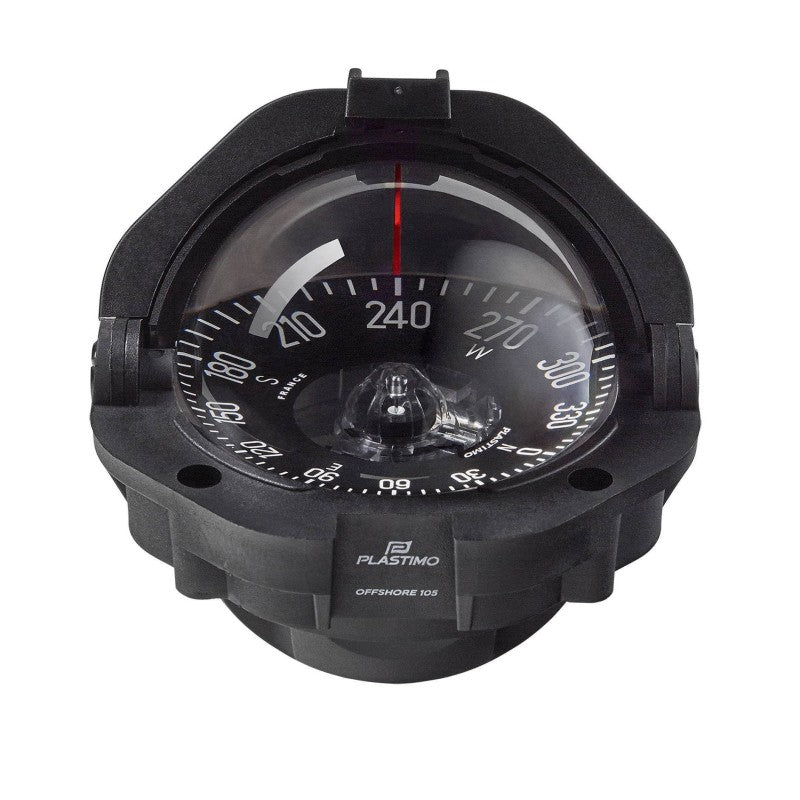 Plastimo Bussola Offshore 105 Nera Rosa Nera Piatta - 3