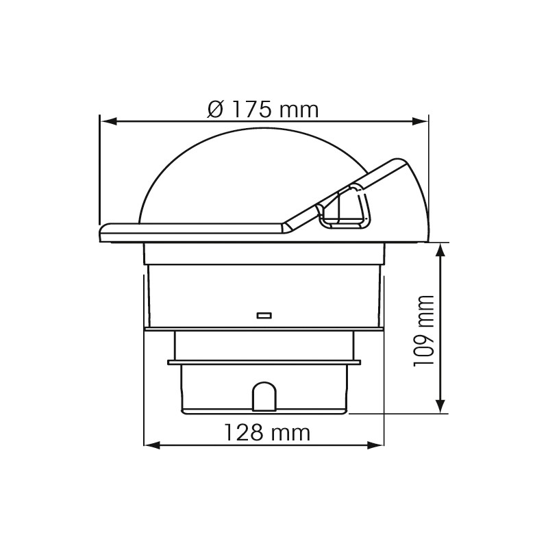 Plastimo Bussola Olympic Open 135 - vista 2