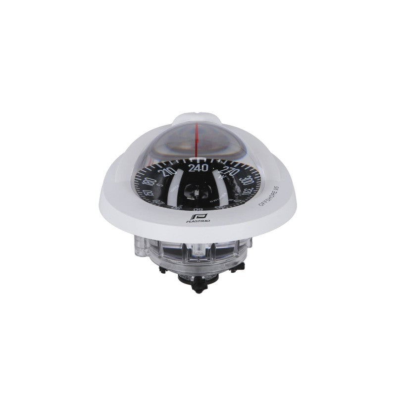 Plastimo Offshore 95 Bussola ad Incasso Bianca, Rosa Piatta - 3