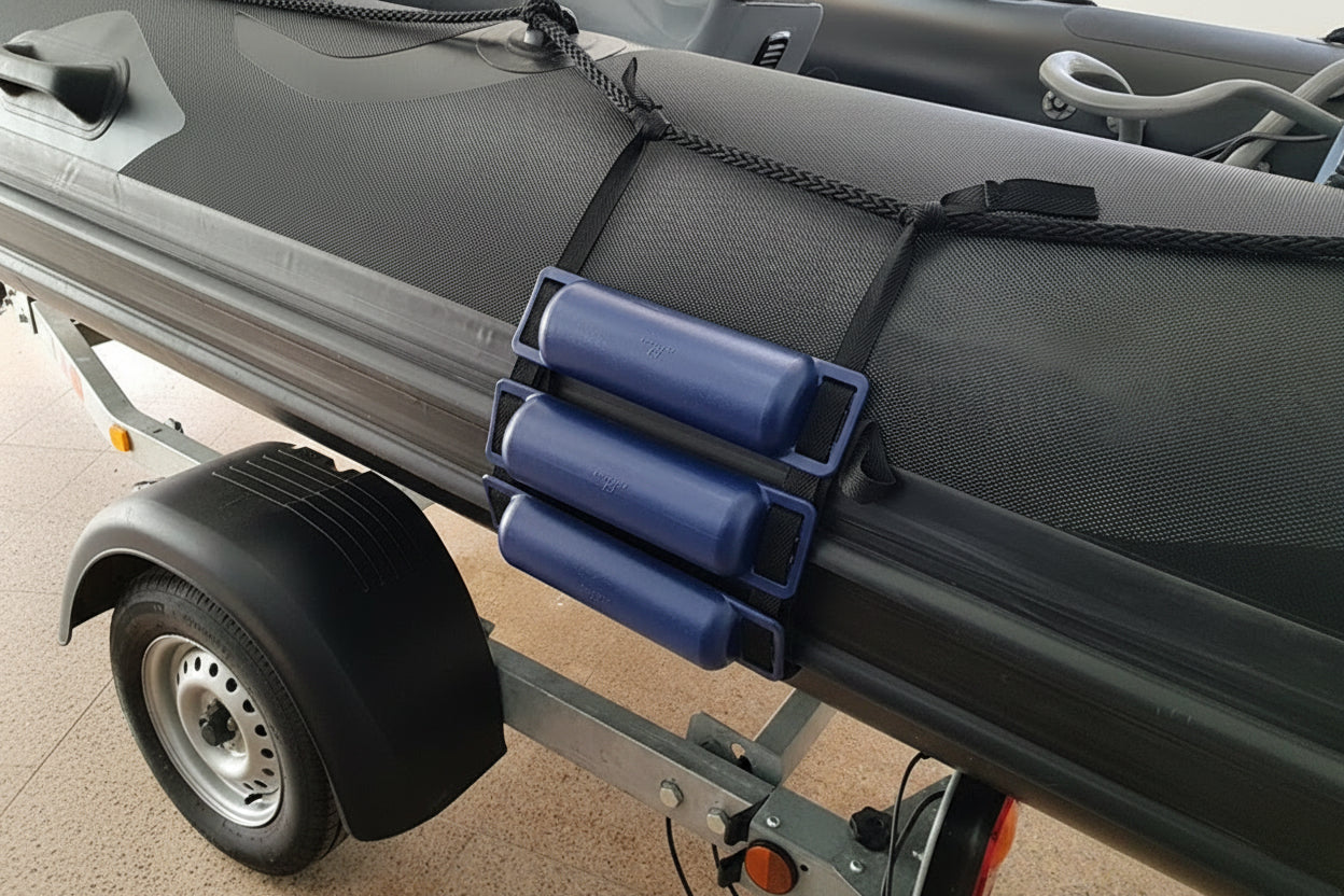 Plastimo Parabordo a Mezza Luna Blu Navy