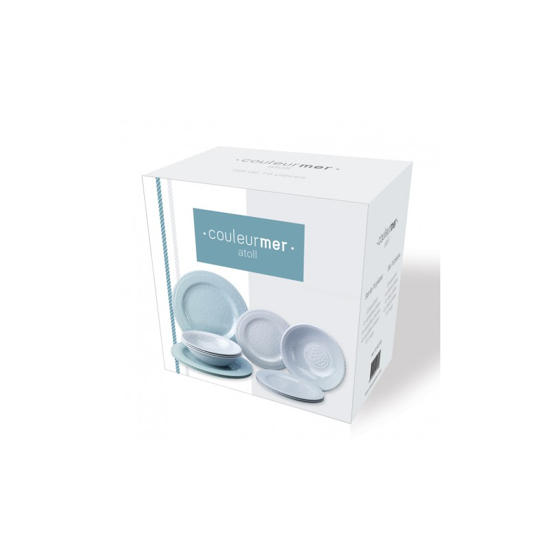 Plastimo Set di Stoviglie Atoll-Line