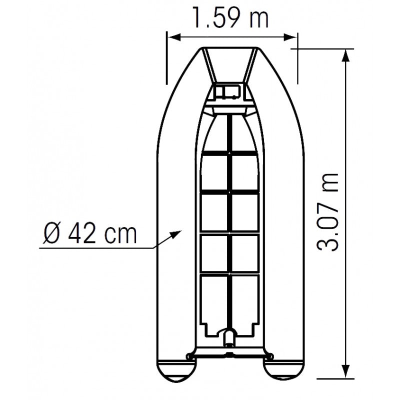 Annexe Plastimo Yacht Aluminium 3,4 m
