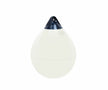 Polyform A1 Pare-battage en Forme de Poire Blanc/Bleu 380mm Ø295mm