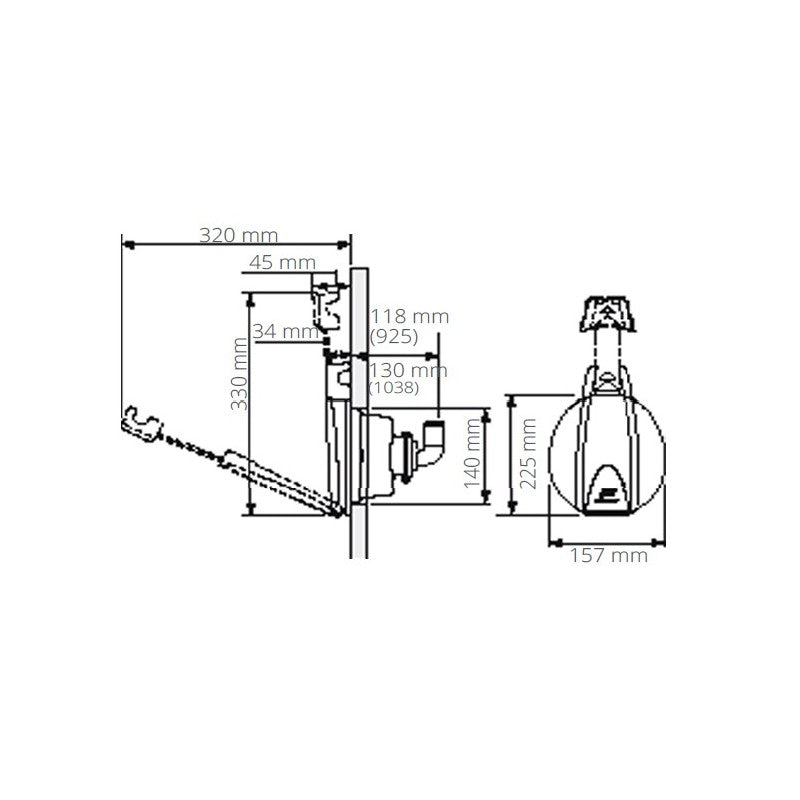 Plastimo Pompa di Sentina Mod.1038 senza By-Pass - dettaglio