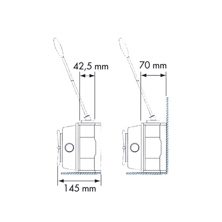 Plastimo Pompa di Sentina Manuale Semplice Effetto - dettaglio