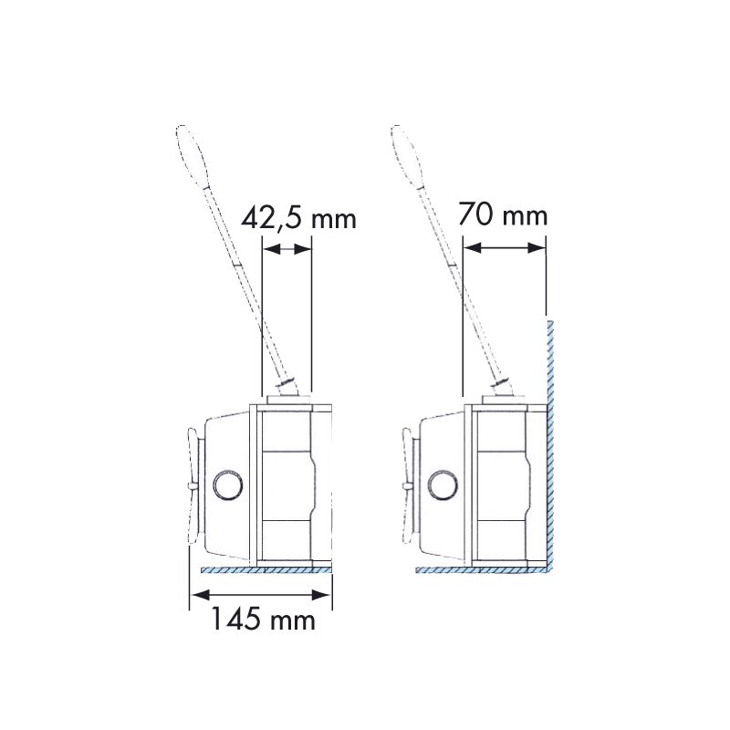 Plastimo Pompa di Sentina Manuale Semplice Effetto - dettaglio
