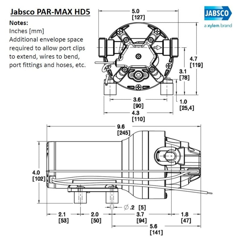 Jabsco Par Max 5 HD 12v