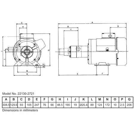 Jabsco Pompa Maceratrice