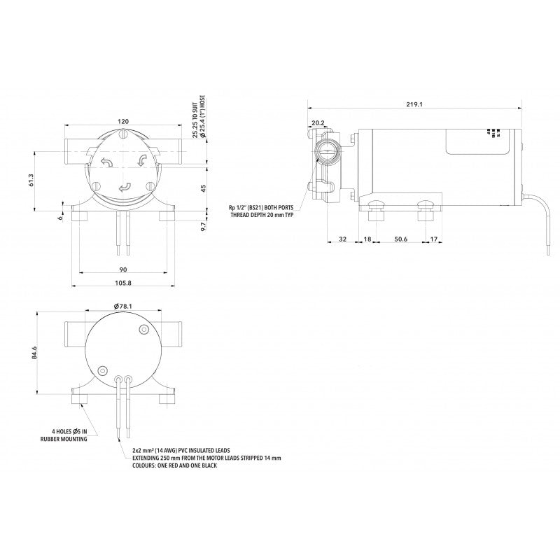 Jabsco Maxi Puppy 3000