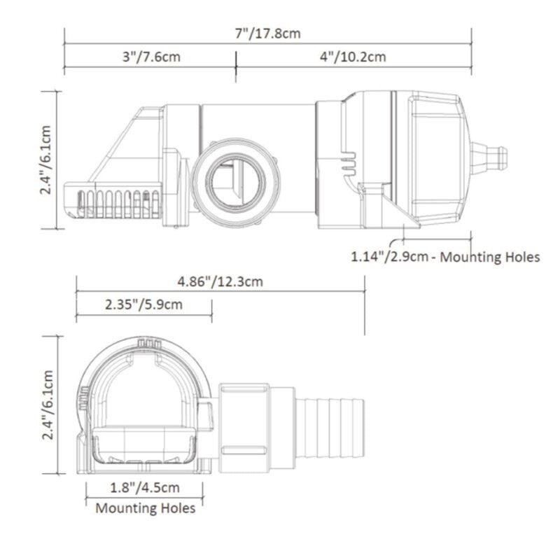 Rule LoPro Pumpe 900 12V
